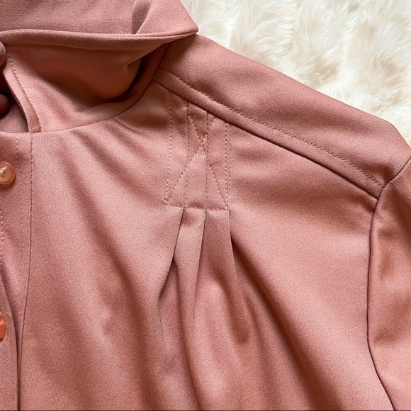 Vintage 1970s Millay Copper Button Down Shirt - Picture 11 of 15